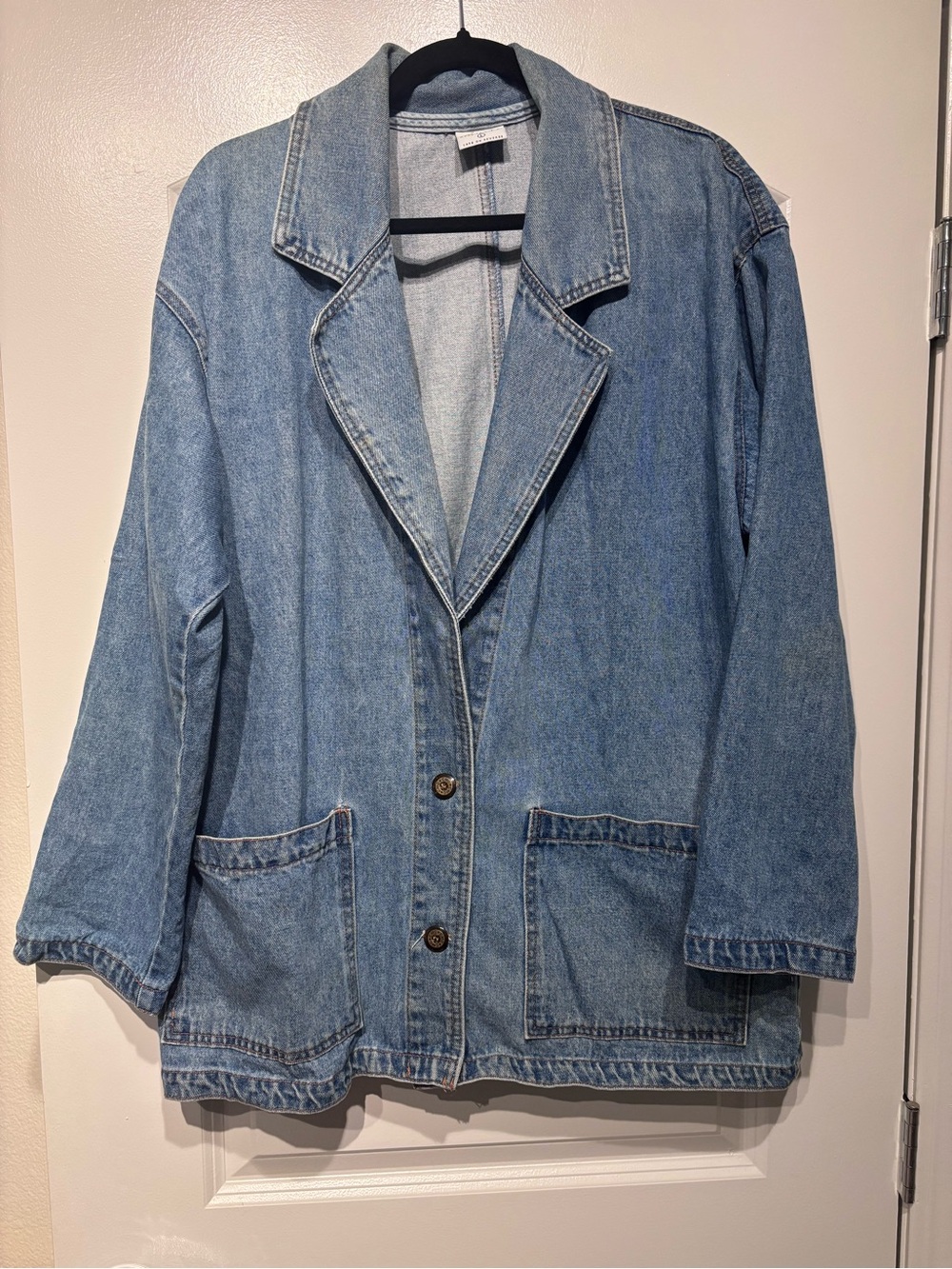 Light Blue Denim Jacket Blazer